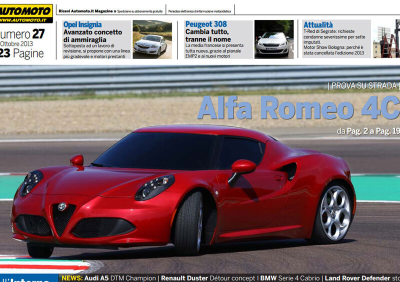 Magazine n&deg;27: scarica e leggi il meglio di Automoto.it