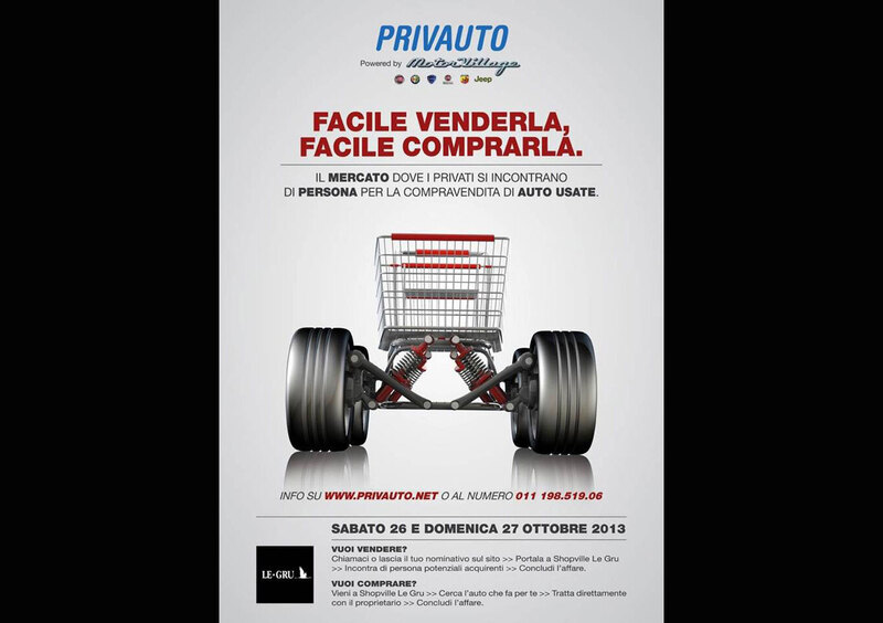 Privauto: il 26 e il 27 ottobre al Fiat Motor Village l&#039;evento dedicato all&#039;usato