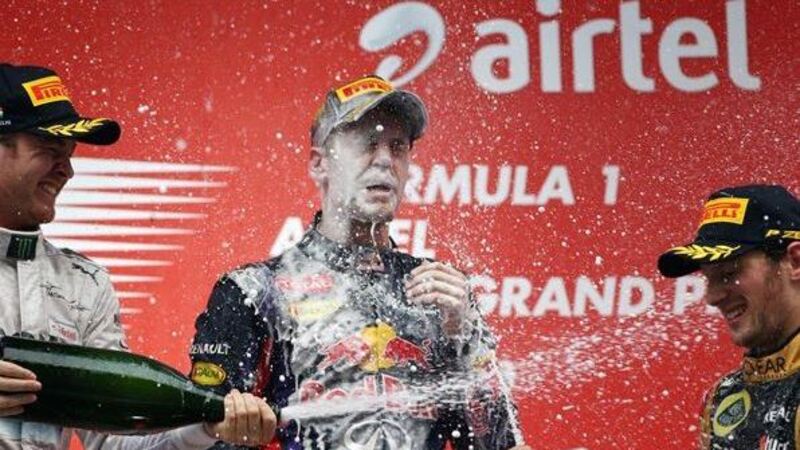 Formula 1 India 2013: le dichiarazioni dei protagonisti del podio