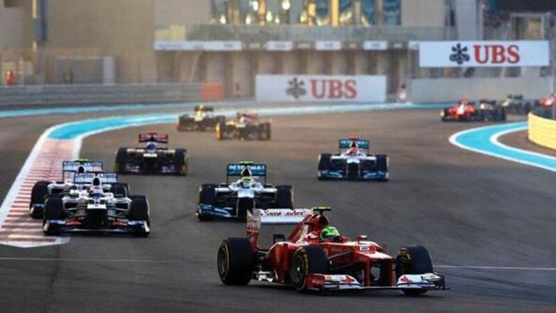 Orari TV Formula 1 GP Abu Dhabi Sky e Rai