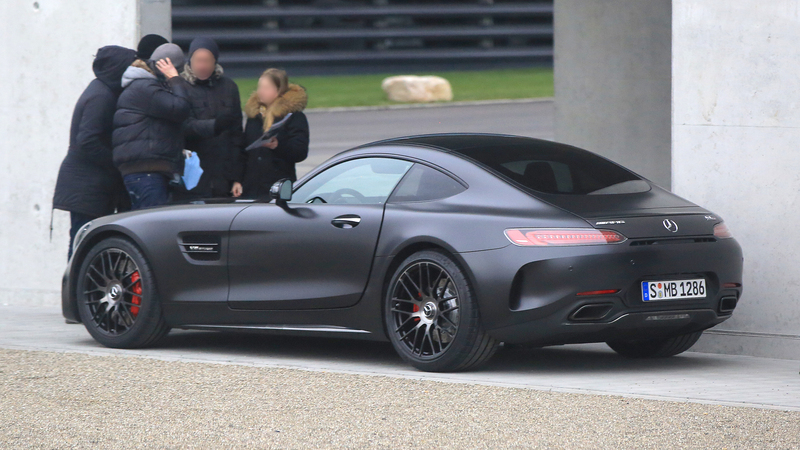 Mercedes-AMG GT C Coup&eacute;, le foto spia