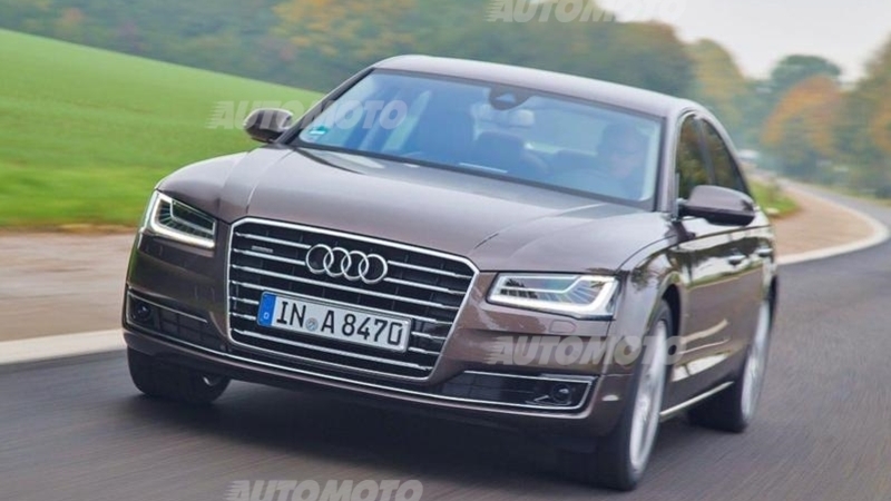 Audi A8 restyling