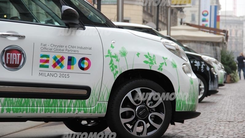 Fiat: consegnate le prime 500L per l&#039;Expo Milano 2015