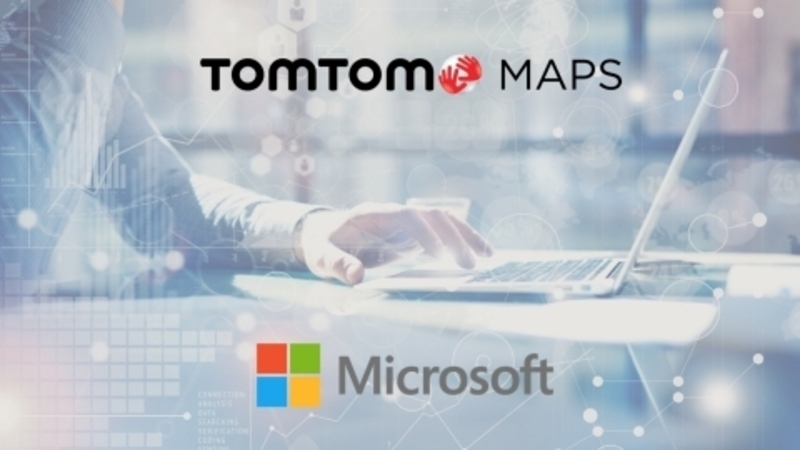 Microsoft e TomTom, intesa per mappe intelligenti