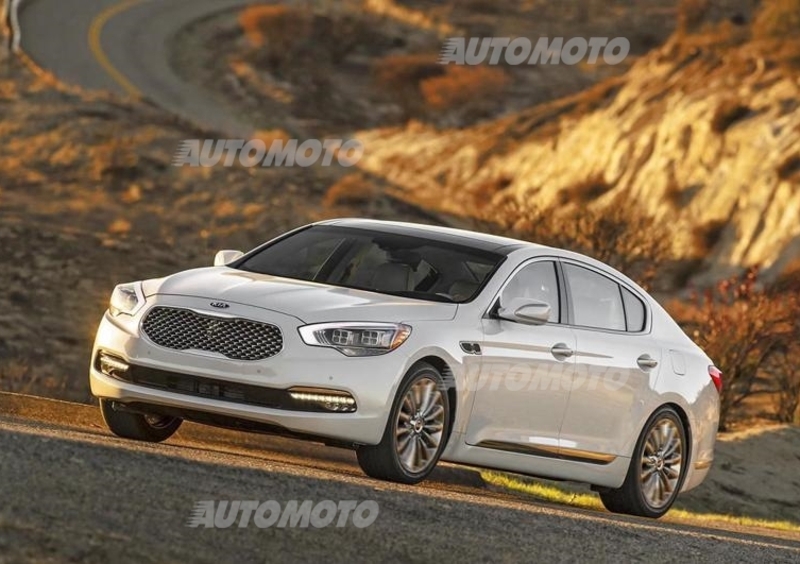 Kia K900: l&#039;ammiraglia extra lusso parla coreano