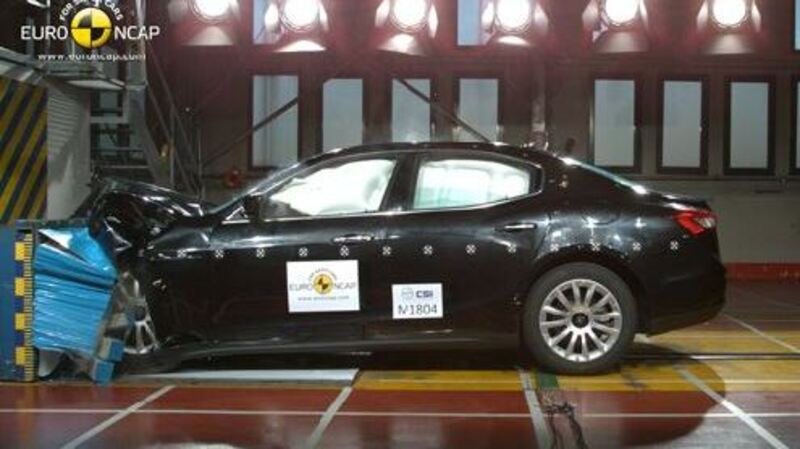 Maserati Ghibli 5 stelle Euro NCAP