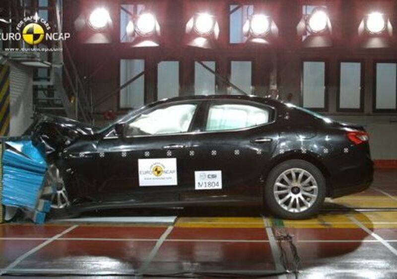 Maserati Ghibli 5 stelle Euro NCAP