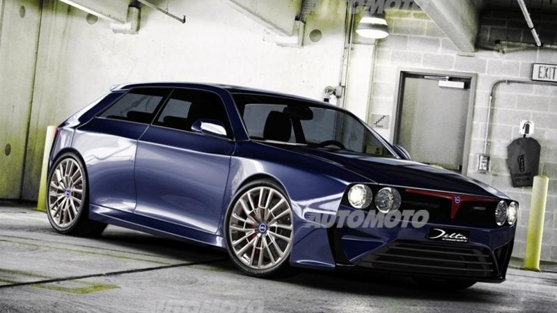 Lancia Delta HF Integrale concept: come la immagina un designer italiano