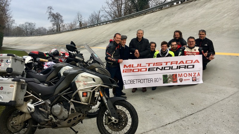 Ducati Globetrotter 90&deg;: concluso il giro del mondo con Multistrada 1200 Enduro