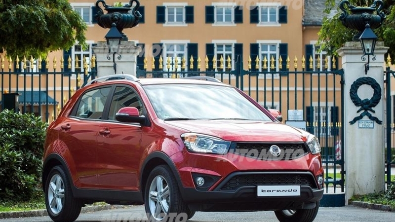 SsangYong Korando restyling