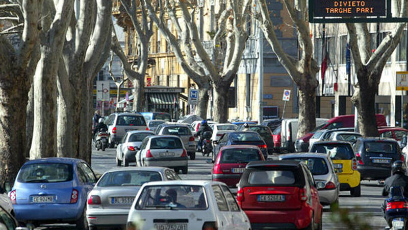 Roma: targhe alterne marted&igrave; 10 e mercoled&igrave; 11 dicembre