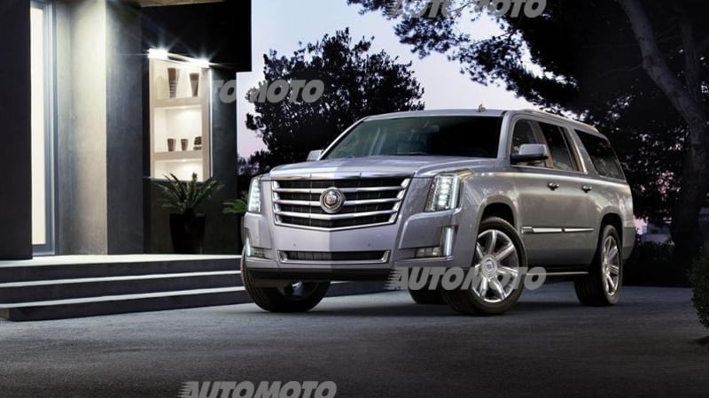 Nuova Cadillac Escalade: allestimenti e dotazioni