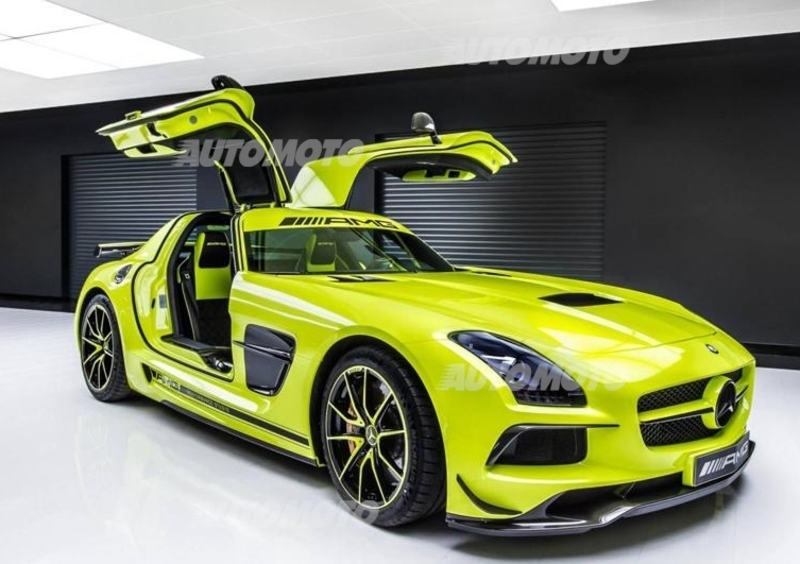 Mercedes-Benz SLS AMG Black Series: l&#039;esemplare dell&rsquo;AMG Performance Studio