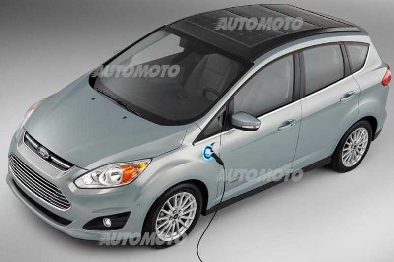 Ford C-Max Energi Solar concept: la ricarica dal sole
