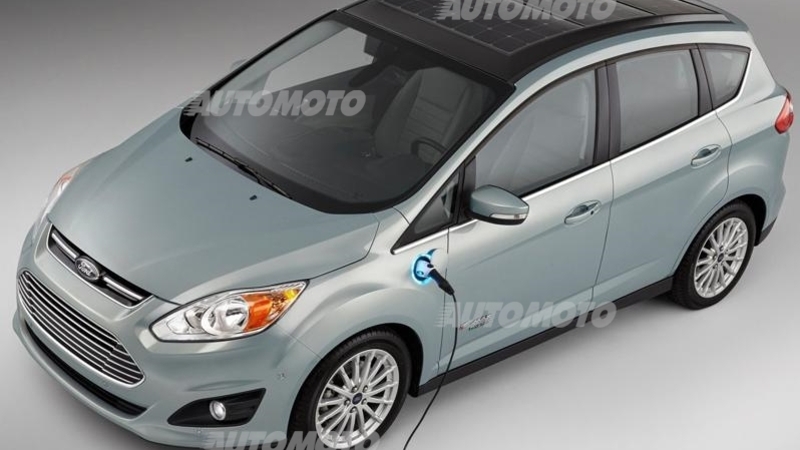 Ford C-Max Energi Solar concept: la ricarica dal sole