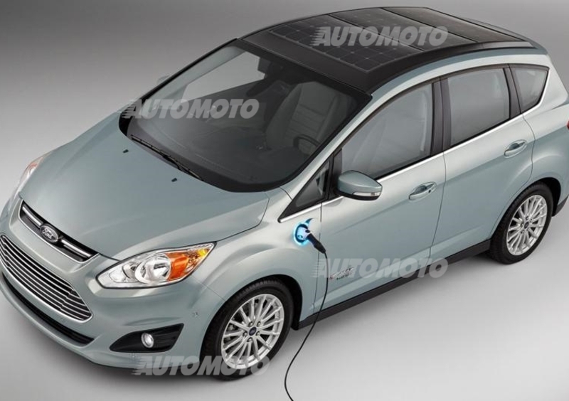 Ford C-Max Energi Solar concept: la ricarica dal sole