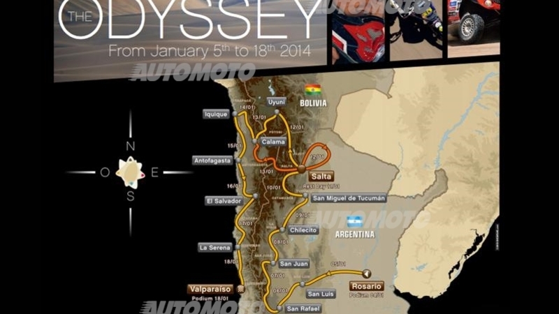 Dakar 2014. Un percorso da 9.000 chilometri. Parte Prima