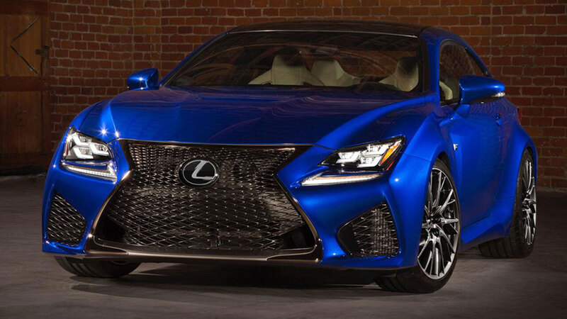 Lexus RC F: ecco la nuova coup&eacute; sportiva da 450 CV