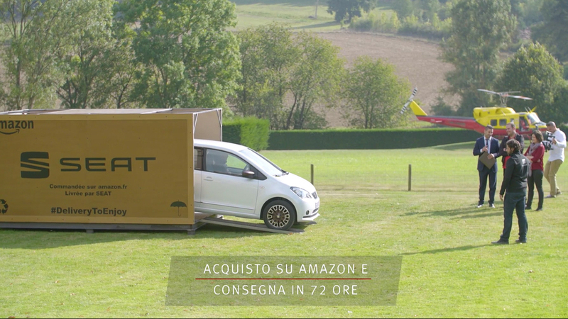 Seat, l&#039;auto arriva in 72 ore sotto casa con Amazon [Video]