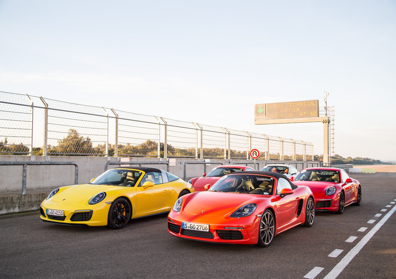 Test Porsche. Nard&ograve; Technical Center 