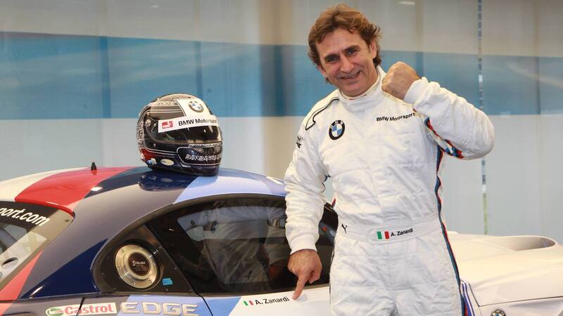 Zanardi torna a correre con una BMW Z4 GT3