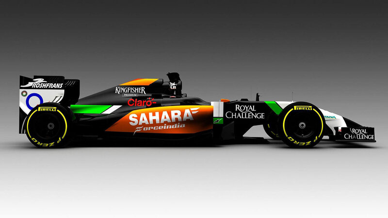 Force India VJM07: la prima immagine della F1 2014
