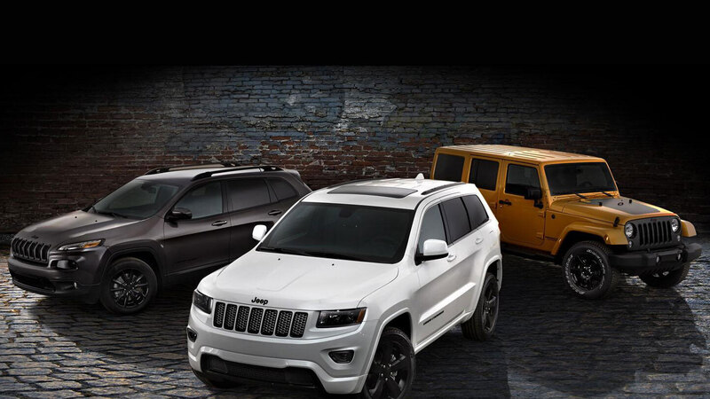 Jeep: allestimento Altitude per Wrangler, Cherokee e Grand Cherokee