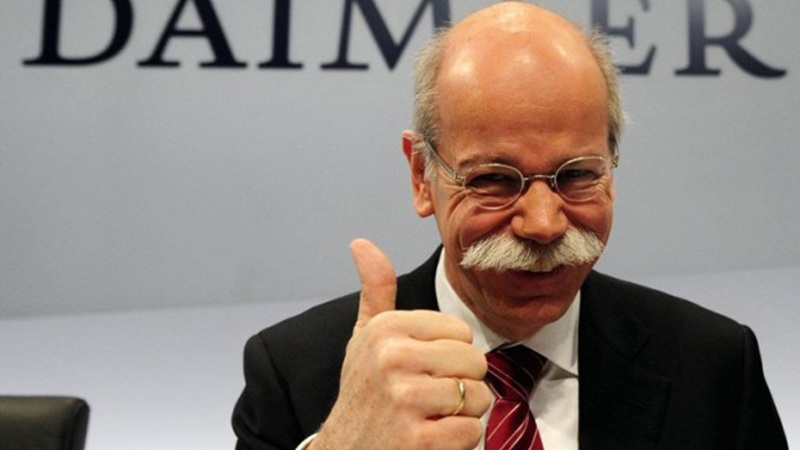 Zetsche: &laquo;Daimler: un 2013 record grazie ad una crescita in tutti i settori&raquo;