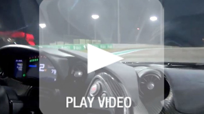 McLaren P1: on board a Yas Marina con l&#039;hypercar di Woking