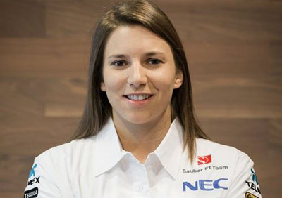 Simona De Silvestro ha firmato con la Sauber