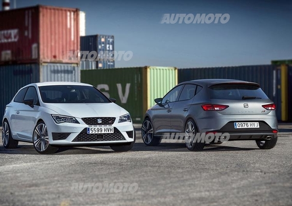 Nuova Seat Leon Cupra: prezzi e allestimenti per l'Italia