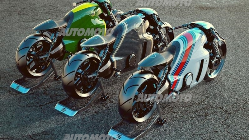 Lotus: ecco la supersportiva (a due ruote) C-01