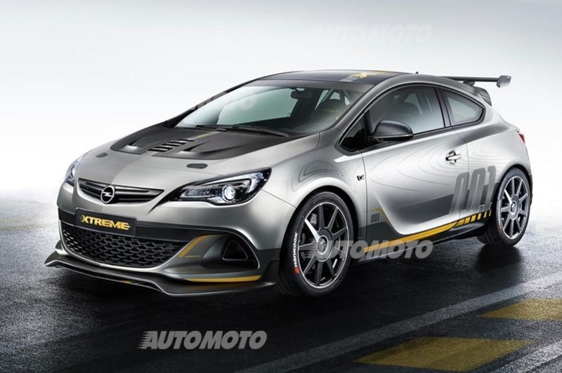 Opel Astra OPC Extreme: tutte le immagini e i dettagli