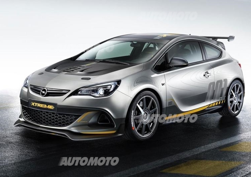 Opel Astra OPC Extreme: tutte le immagini e i dettagli