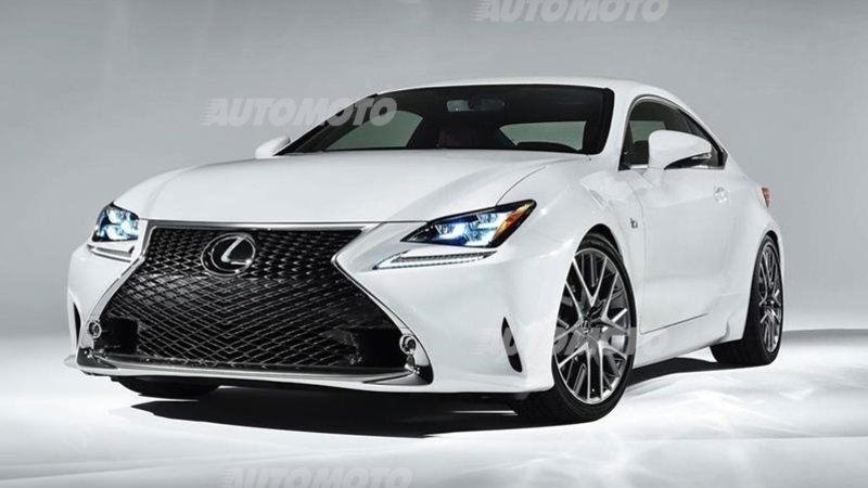 Lexus RC F Sport: pacchetto sportivo per la nuova coup&eacute;