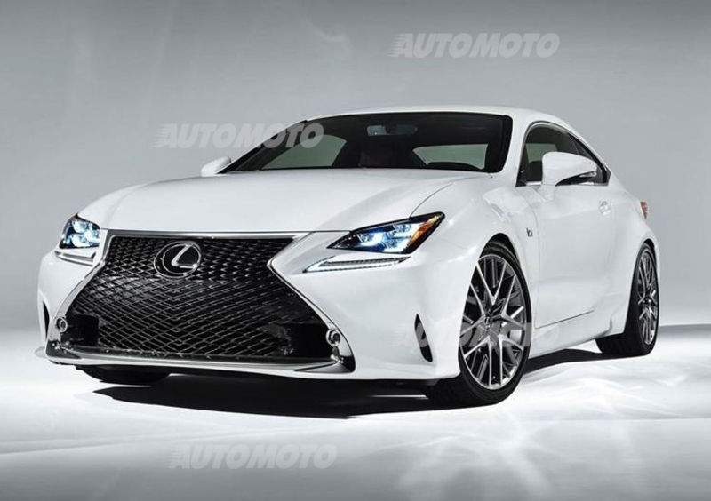 Lexus RC F Sport: pacchetto sportivo per la nuova coup&eacute;