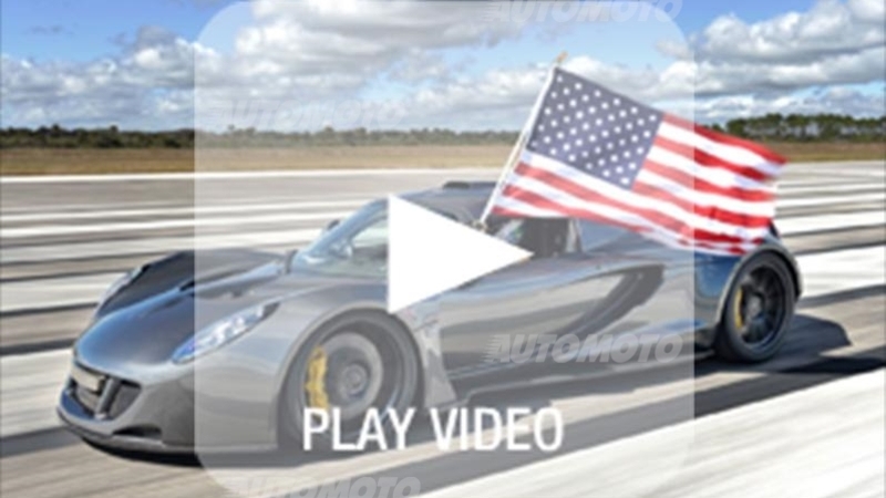 Hennessey Venom GT: tocca i 435,31 km/h. &Egrave; l&#039;auto pi&ugrave; veloce della terra