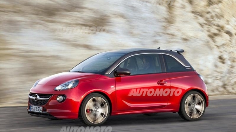 Opel Adam S: ecco la versione sportiva da 150 CV