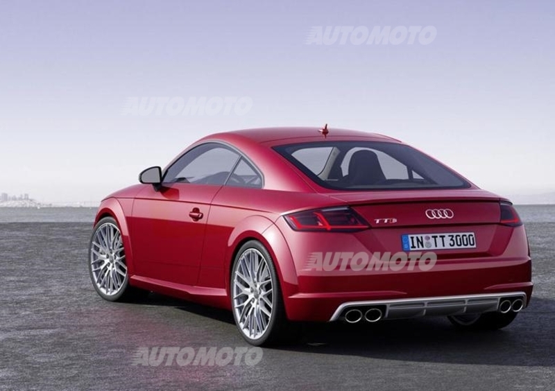 Nuova Audi TTS: 310 CV e trazione quattro