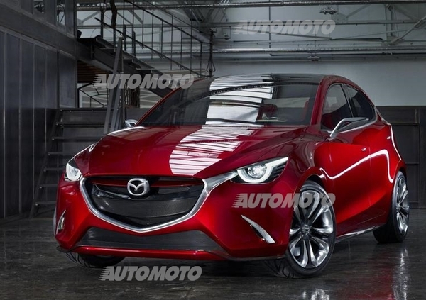 Mazda Hazumi concept: ecco come sarà la futura Mazda2