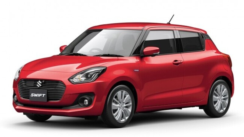 Nuova Suzuki Swift, la versione giapponese