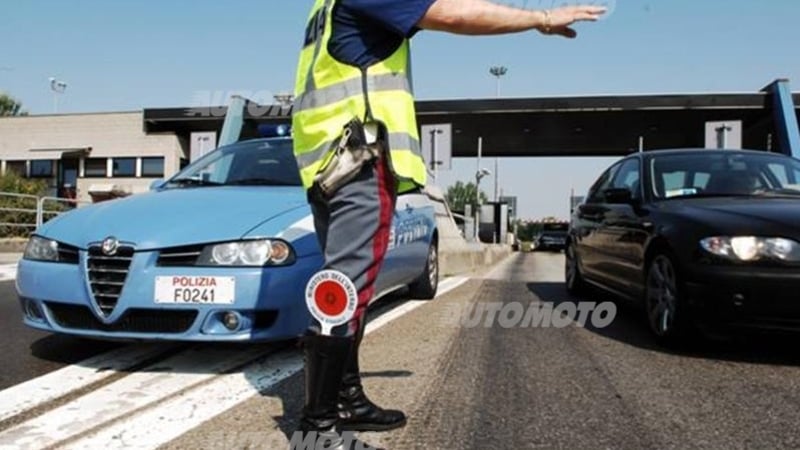 Fuga in auto dalla polizia: carcere fino a cinque anni