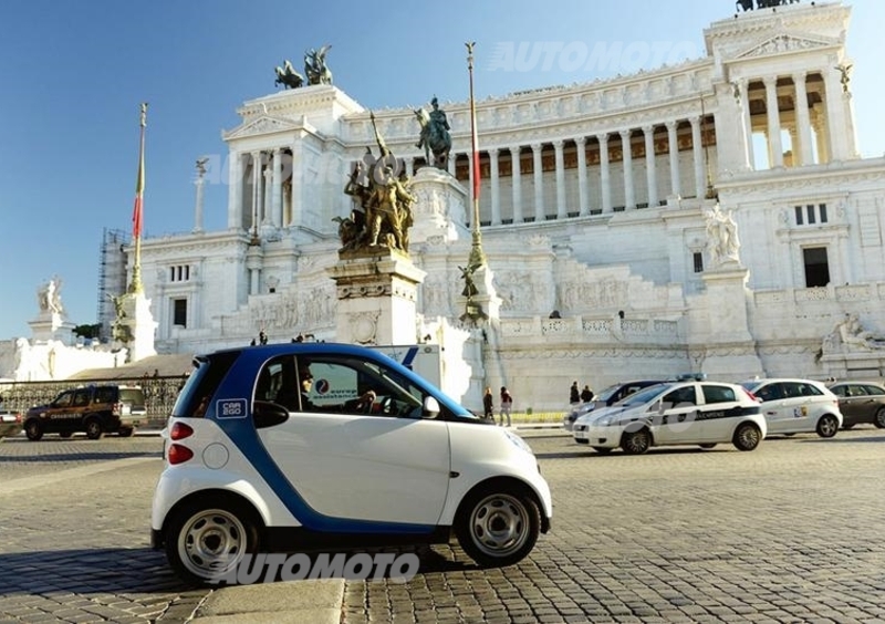 Roma: dal 15 marzo car2go sar&agrave; anche nella Capitale