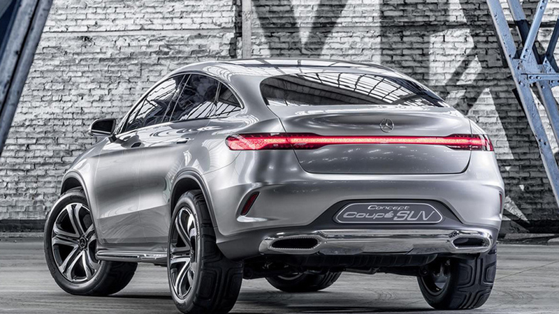 Mercedes-Benz Concept Coup&eacute; SUV: tutte le immagini