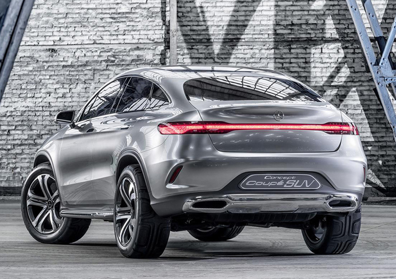 Mercedes-Benz Concept Coup&eacute; SUV: tutte le immagini