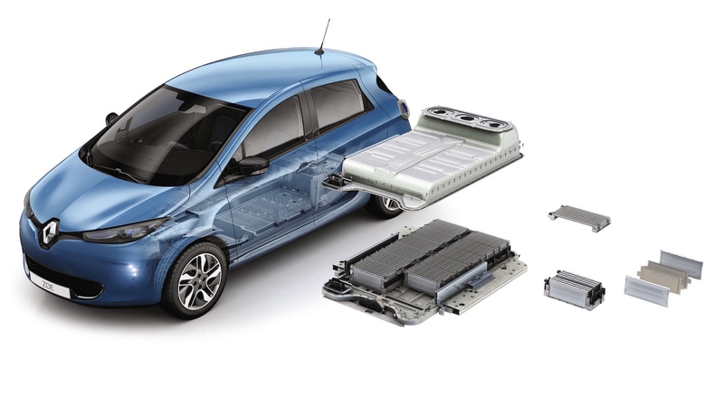 Il nuovo pacco batterie di Renault Zoe