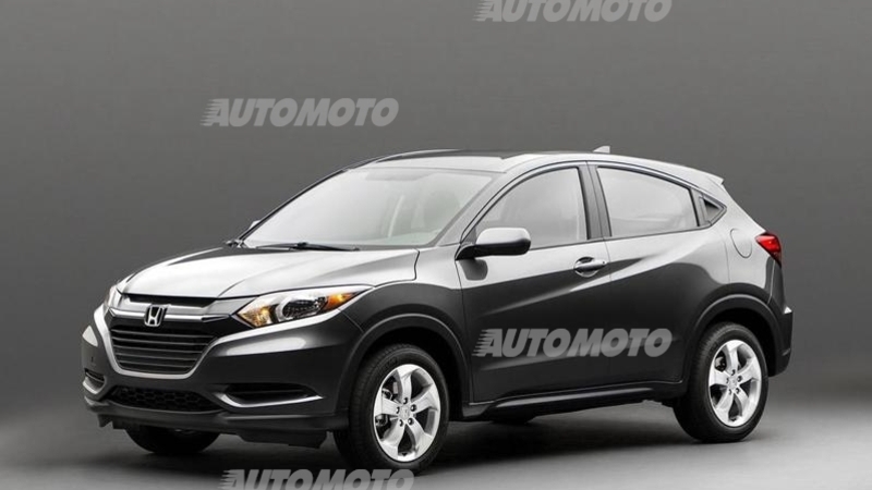 Honda HR-V: prime immagini ufficiali