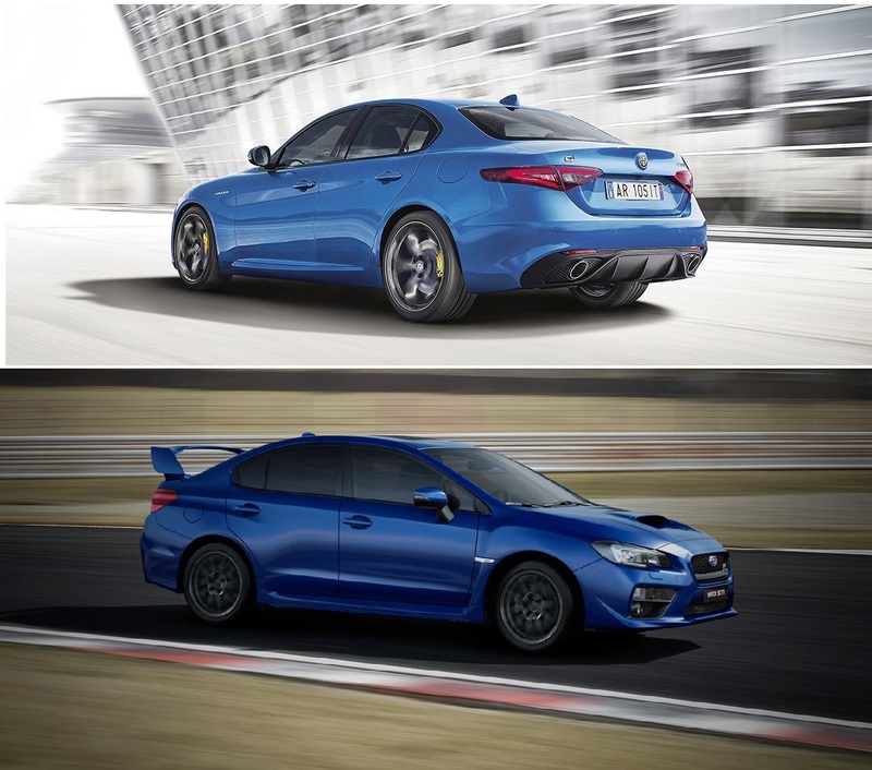 Quale comprare, Confronto: Subaru WRX STI Vs Alfa Romeo Giulia Veloce Q4