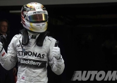 F1 Cina 2014: Hamilton vince a Shanghai. Alonso è terzo