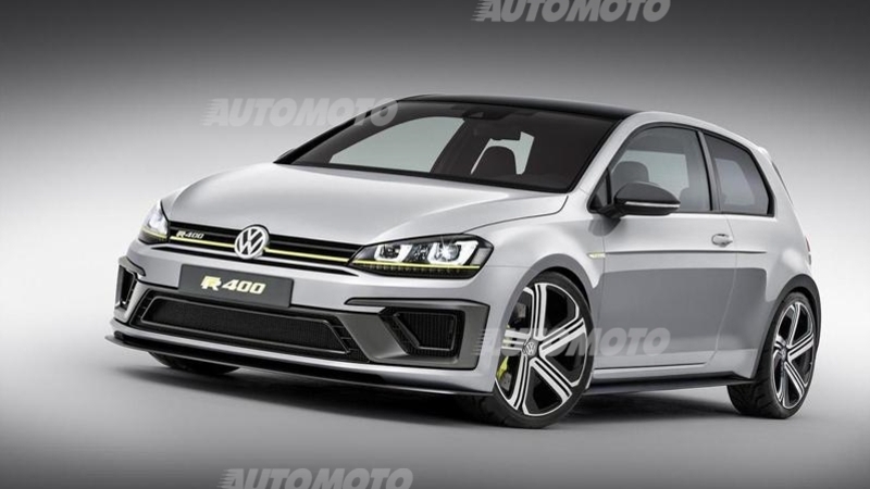 Volkswagen Golf R 400 concept